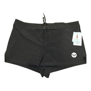 Roxy To Dye 2 Board Shorts Womens Medium Black Beach Surf Swim